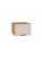 Шкаф верхний горизонтальный глубокий Нео Cream Silk / Дуб Вотан 358*500*576 мм