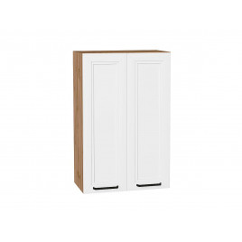 Шкаф верхний с 2-мя дверцами Нео White Silk / Дуб Вотан 920*600*320 мм