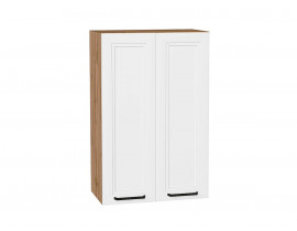Шкаф верхний с 2-мя дверцами Нео White Silk / Дуб Вотан 920*600*320 мм