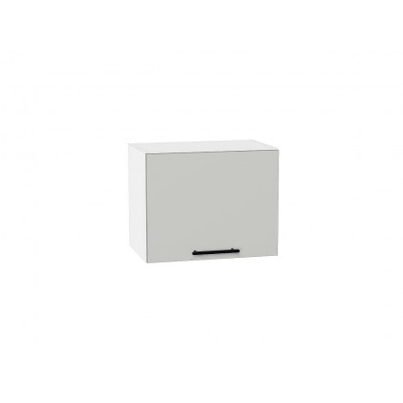 Шкаф верхний горизонтальный Лайт Special Grey / Белый 358*450*318 мм