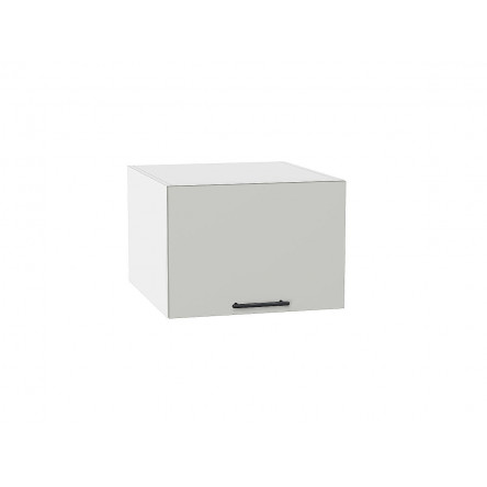 Шкаф верхний горизонтальный глубокий Лайт Special Grey / Белый 358*500*574 мм