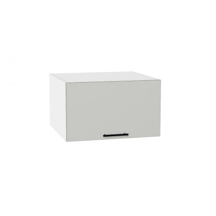 Шкаф верхний горизонтальный глубокий Лайт Special Grey / Белый 358*600*574 мм
