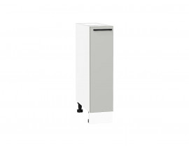 Шкаф нижний с 1-ой дверцей Лайт Special Grey / Белый 816*200*478 мм