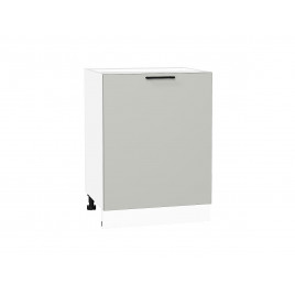 Шкаф нижний с 1-ой дверцей Лайт Special Grey / Белый 816*600*478 мм