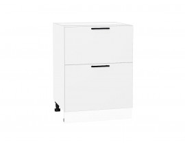 Шкаф нижний с 2-мя ящиками Лайт Special White / Белый 816*600*478 мм