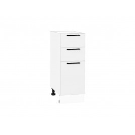 Шкаф нижний с 3-мя ящиками Лайт Special White / Белый 816*300*478 мм