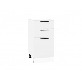 Шкаф нижний с 3-мя ящиками Лайт Special White / Белый 816*400*478 мм