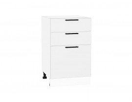 Шкаф нижний с 3-мя ящиками Лайт Special White / Белый 816*500*478 мм