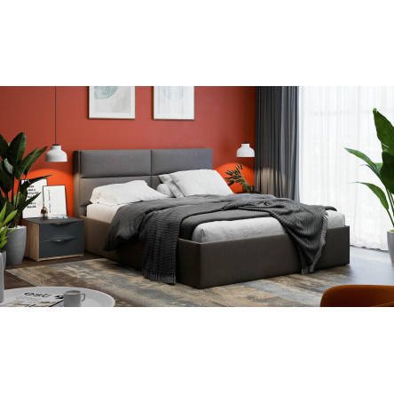 Спальня Глосс Яблоня Беллуно, Стекло Графит матовый