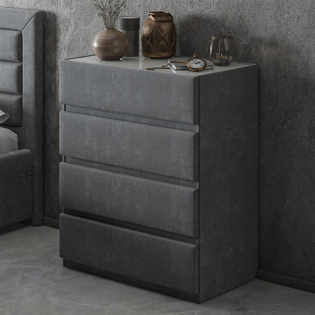Комод Gloria 81x46 1 Графит