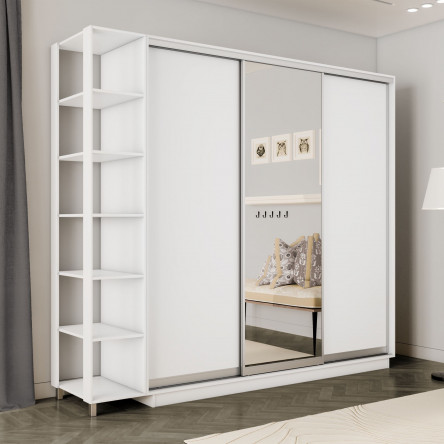 Шкаф-купе Медиум 1 зеркало, 210х45х220 45EMT1_210_B
