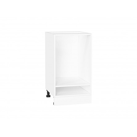 Шкаф нижний под духовку Нео 450 White Silk / Белый