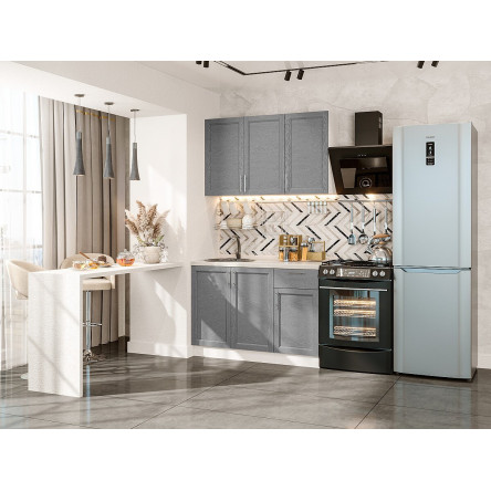 Модульная кухня Сканди-05 Grey Softwood