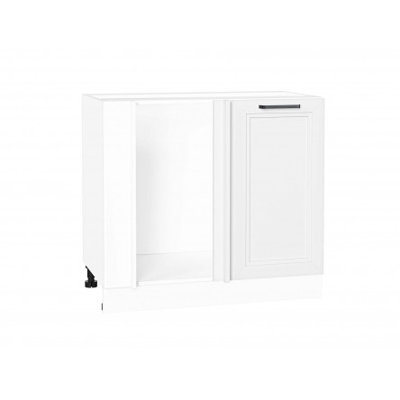 Шкаф нижний угловой Нео 990М White Silk / Белый
