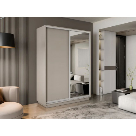 Шкаф-купе Дуо Медиум 2дв, 140х45х220 см, (Кашемир)