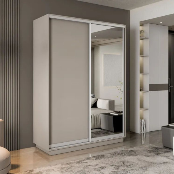 Шкаф-купе Дуо Медиум 2дв, 120х45х240 см, (Кашемир)