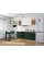 Модульная кухня Дублин-03 Special White/Special Green Дуб Вотан