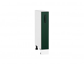 Шкаф нижний бутылочница Дублин Special Green/Белый 816*150*478