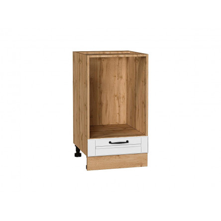 Шкаф нижний под духовку Дублин Special White/Дуб Вотан 816*450*474