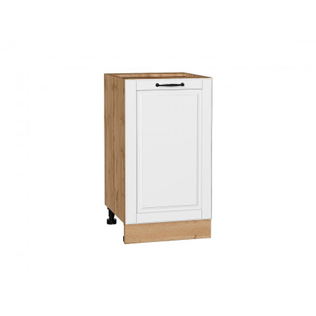 Шкаф нижний с 1-ой дверцей Дублин Special White/Дуб Вотан 816*450*478