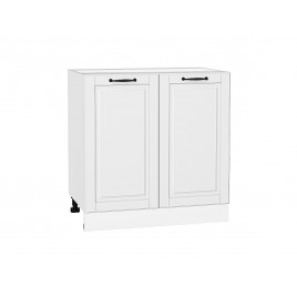 Шкаф нижний с 2-мя дверцами Дублин Special White/Белый 816*800*478