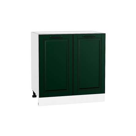 Шкаф нижний с 2-мя дверцами Дублин Special Green/Белый 816*800*478