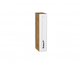 Шкаф верхний бутылочница Дублин Special White/Дуб Вотан 716*150*318