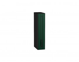 Шкаф верхний бутылочница Дублин Special Green/Graphite 716*150*318