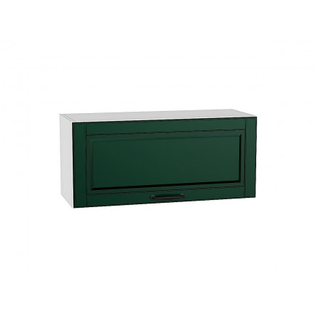 Шкаф верхний горизонтальный Дублин Special Green/Белый 358*800*318