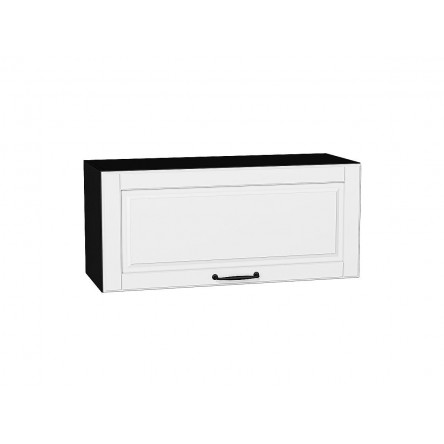 Шкаф верхний горизонтальный Дублин Special White/Graphite 358*800*318