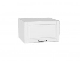 Шкаф верхний горизонтальный глубокий Дублин Special White/Белый 358*600*574