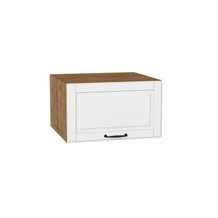 Шкаф верхний горизонтальный глубокий Дублин Special White/Дуб Вотан 358*600*574