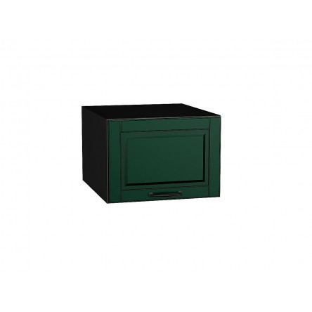 Шкаф верхний горизонтальный глубокий Дублин Special Green/Graphite 358*500*574
