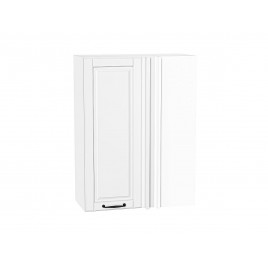 Шкаф верхний прямой угловой Дублин Special White/Белый 920*700*345