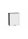 Шкаф верхний с 1-ой дверцей Дублин Special White/Graphite 716*600*318