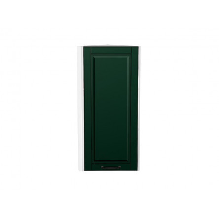 Шкаф верхний торцевой Дублин Special Green/Белый 920*300*304