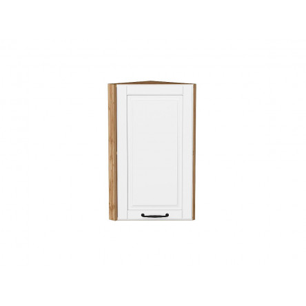 Шкаф верхний торцевой Дублин Special White/Дуб Вотан 716*300*304