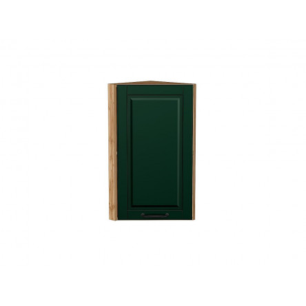 Шкаф верхний торцевой Дублин Special Green/Дуб Вотан 716*300*304