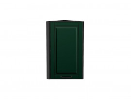 Шкаф верхний торцевой Дублин Special Green/Graphite 716*300*304