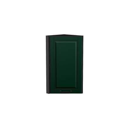 Шкаф верхний торцевой Дублин Special Green/Graphite 716*300*304