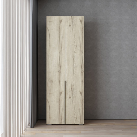 Распашной шкаф GreenMebel Orlando 3986, 80x230х50 см, белый