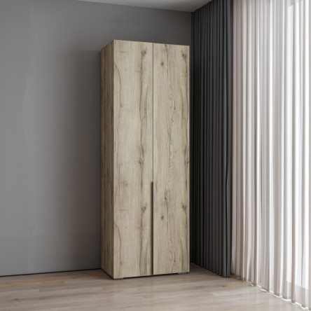 Распашной шкаф GreenMebel Orlando 3985, 80x230х50 см, белый