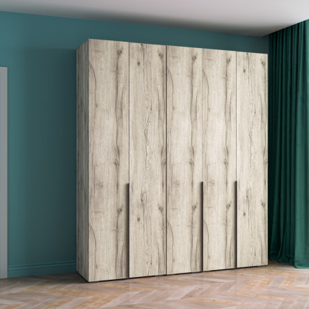 Распашной шкаф GreenMebel Orlando 3995, 200x230х50.9 см, белый