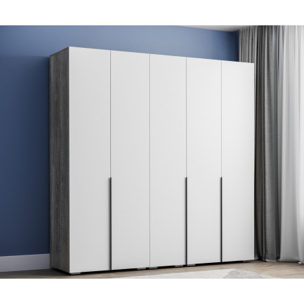 Распашной шкаф GreenMebel Orlando 3995, 200x230х50.9 см, белый