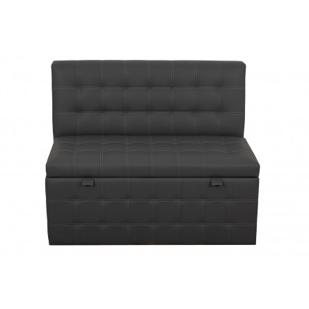 Скамья прямая Темпо 102х80х56 см Серый