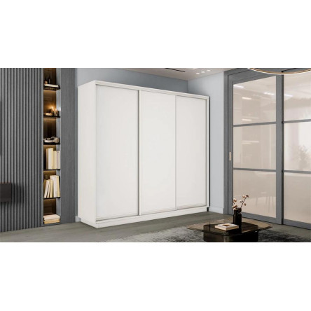 Серия шкафов-купе Румер-2 Белый снег