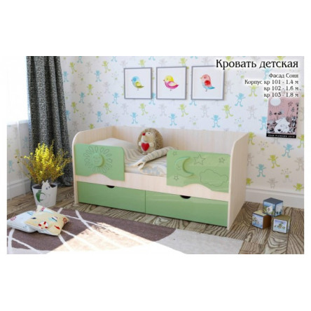 Кровать для детской Соня 1,6 м